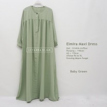 Elmira-032 Basic Dress Crinkle Airflow